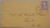 LOWELL MASSACHUSETTS 1857 COVER WITH SCOTT 25A. 